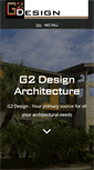 Mobile Screenshot of g2darchitecture.com